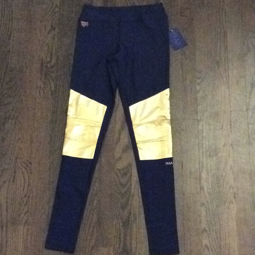 Gold Amazon Warrior Biker Legging